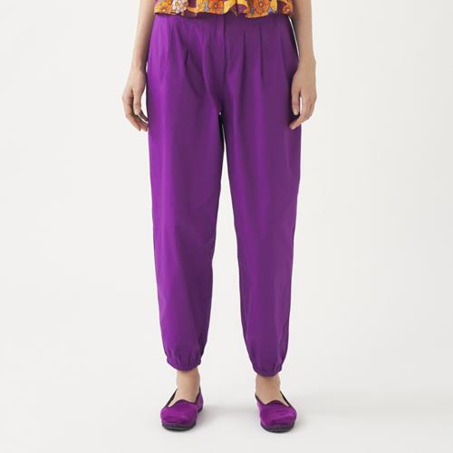 Antik Batik - Pantalon - Bottom Sarouel Purple - Photo 1